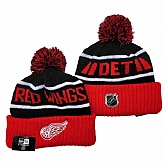 Detroit Red Wings Team Logo Knit Hat YD (3)